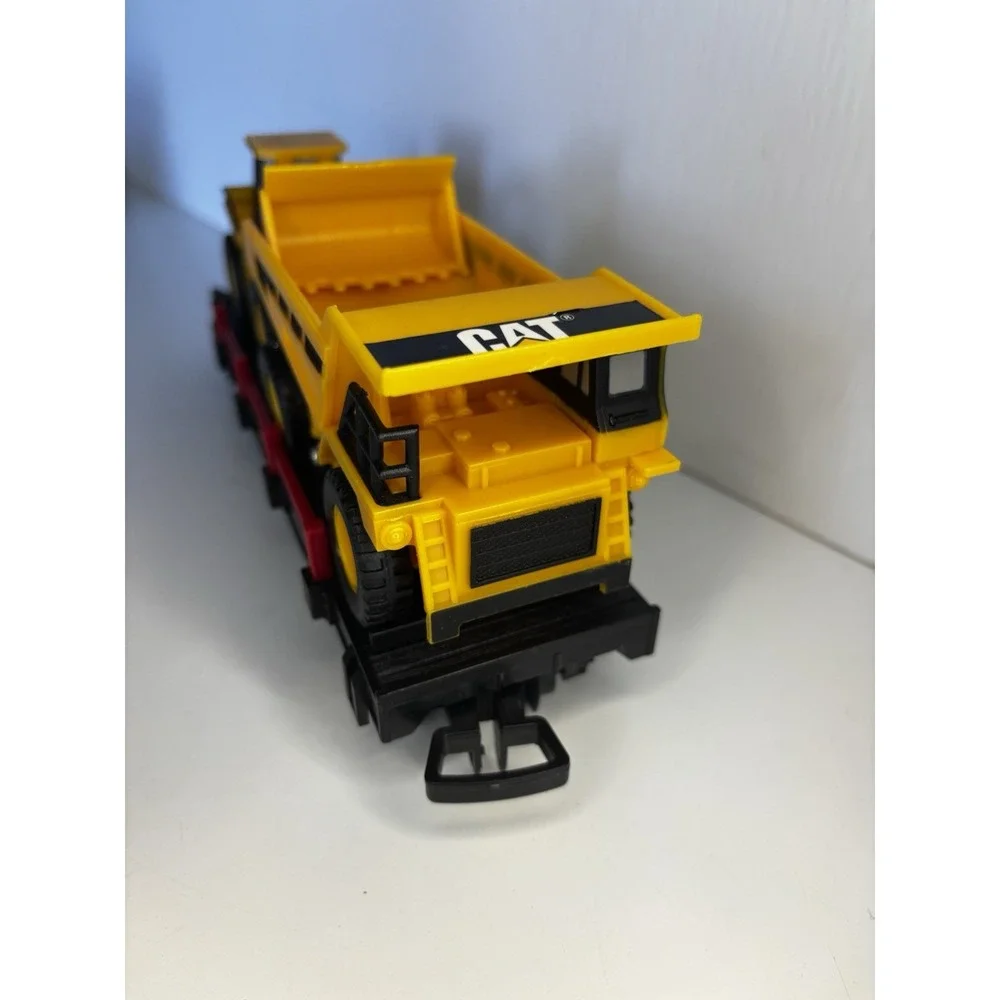 🚜2007 CAT Construction Express Train Set Motorized - 14 Feet Track